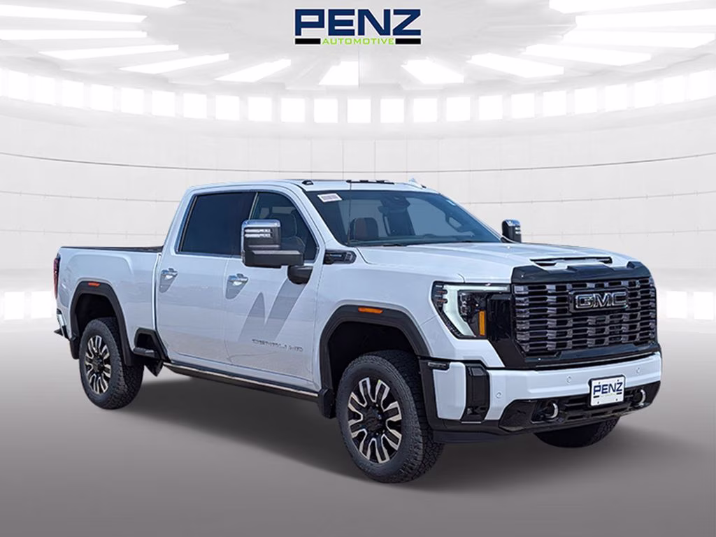 2026 Glacier White Tricoat GMC Sierra 3500HD Denali Ultimate 4X4 Truck