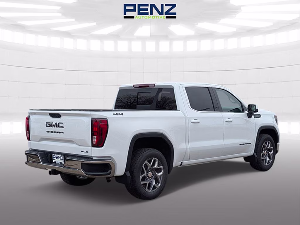 2026 Summit White GMC Sierra 1500 SLE 4X4 Truck