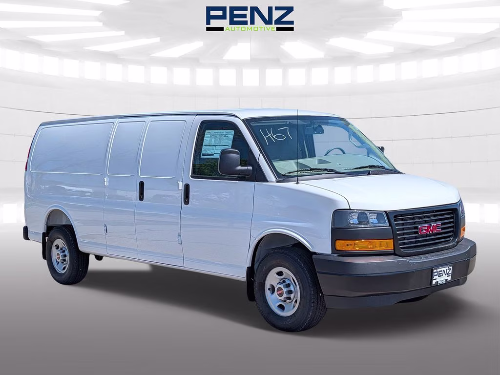 2026 Summit White GMC Savana 3500 Work Van RWD Van