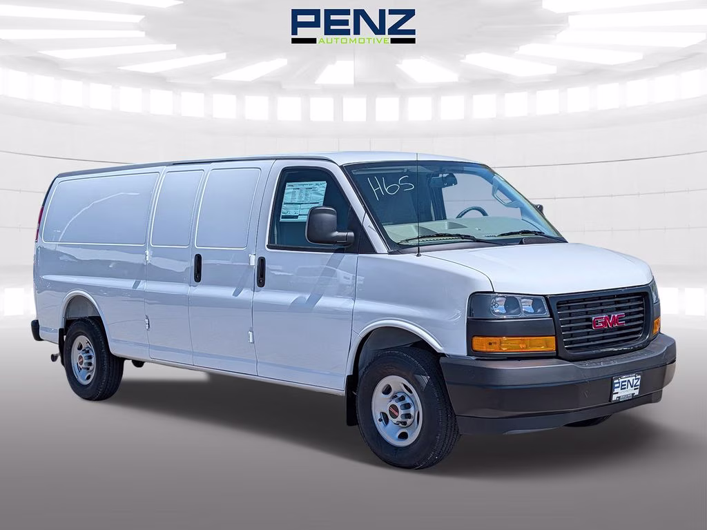 2026 Summit White GMC Savana 3500 Work Van RWD Van