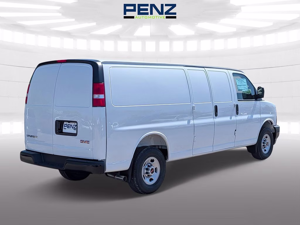 2026 Summit White GMC Savana 3500 Work Van RWD Van