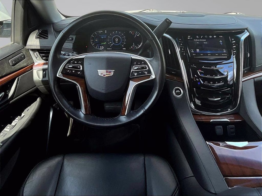 2019 Crystal White Tricoat Cadillac Escalade Luxury 4X4 SUV