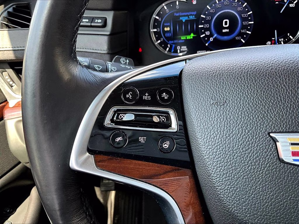 2019 Crystal White Tricoat Cadillac Escalade Luxury 4X4 SUV