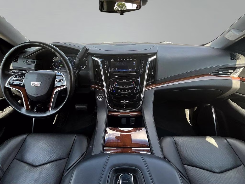 2019 Crystal White Tricoat Cadillac Escalade Luxury 4X4 SUV