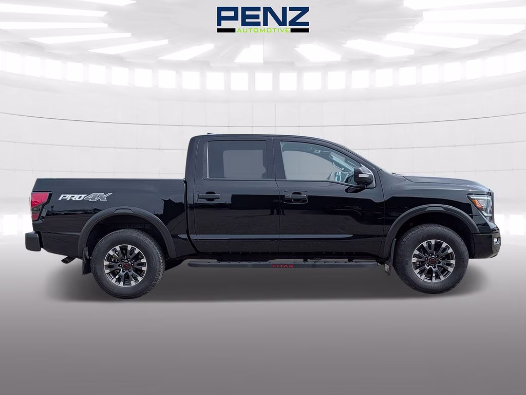 2024 Super Black Nissan Titan PRO-4X 4X4 Truck