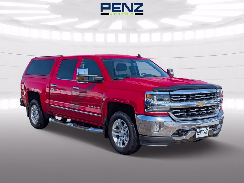 2018 Red Hot Chevrolet Silverado 1500 LTZ 4X4 Truck