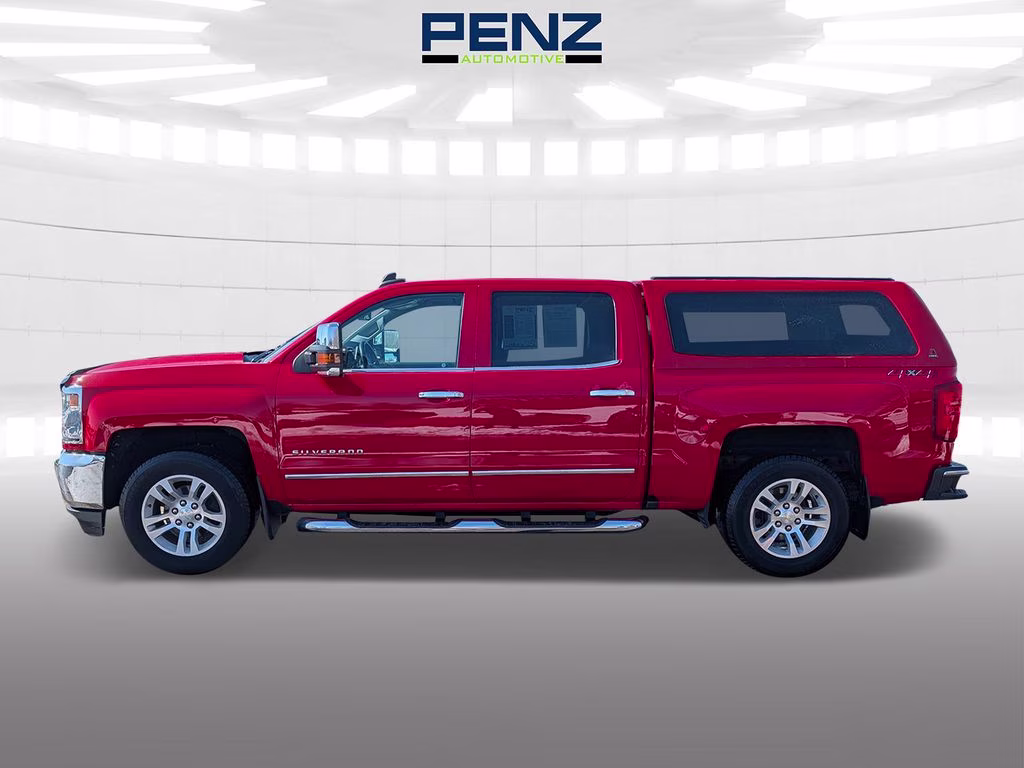 2018 Red Hot Chevrolet Silverado 1500 LTZ 4X4 Truck