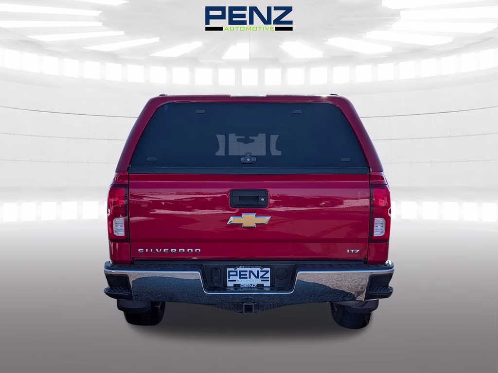 2018 Red Hot Chevrolet Silverado 1500 LTZ 4X4 Truck