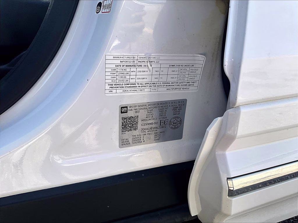2022 White Frost Tricoat GMC Terrain Denali AWD SUV