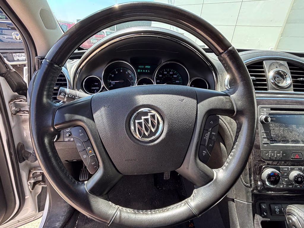 2016 Summit White Buick Enclave Leather Group FWD SUV