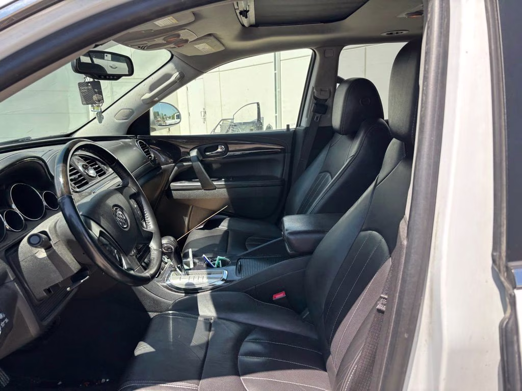 2016 Summit White Buick Enclave Leather Group FWD SUV