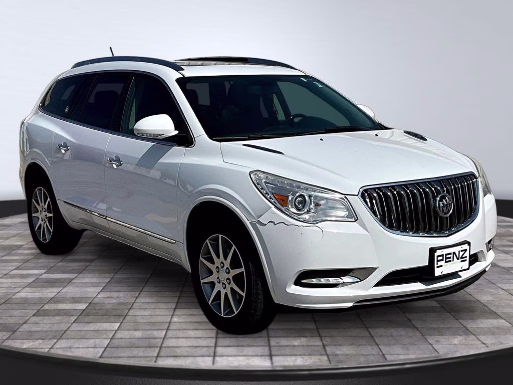 2016 Summit White Buick Enclave Leather Group FWD SUV