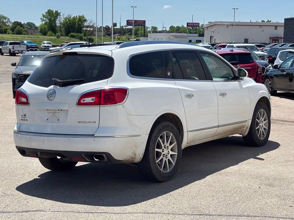 2016 Summit White Buick Enclave Leather Group FWD SUV