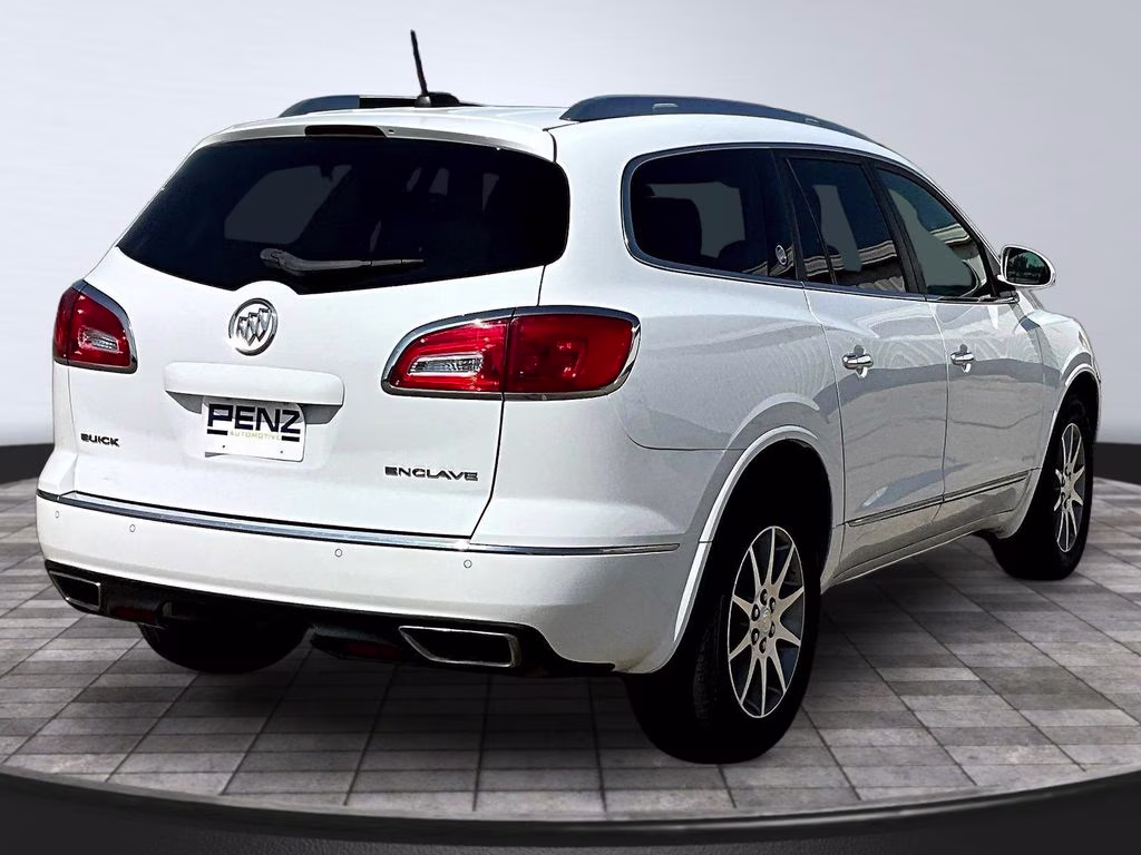 2016 Summit White Buick Enclave Leather Group FWD SUV