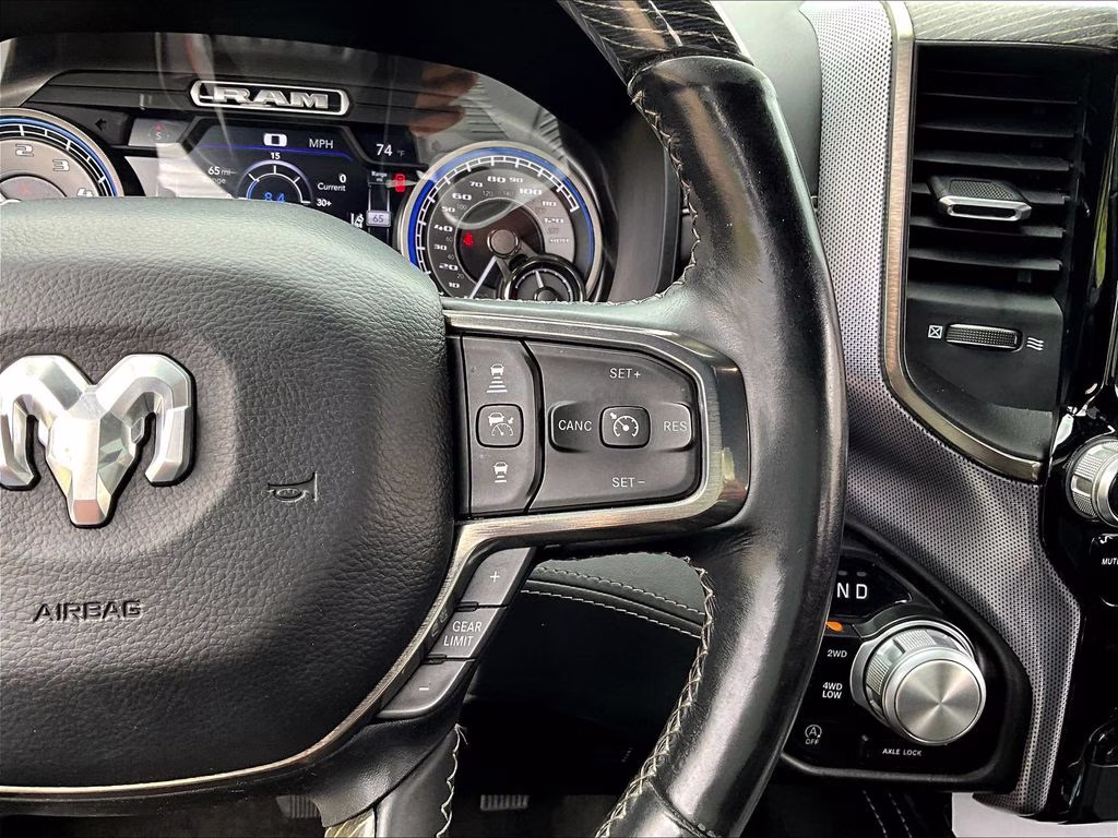 2020 Ivory White Tri-Coat Pearlcoat Ram 1500 Limited 4X4 Truck