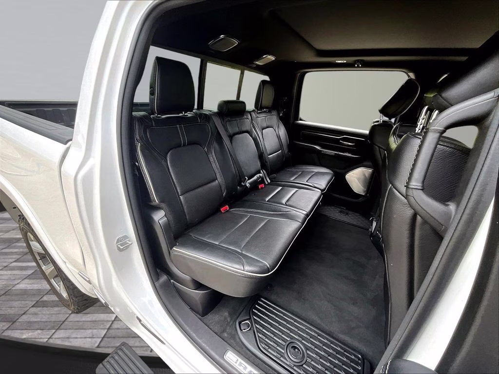 2020 Ivory White Tri-Coat Pearlcoat Ram 1500 Limited 4X4 Truck