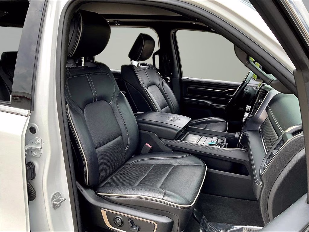 2020 Ivory White Tri-Coat Pearlcoat Ram 1500 Limited 4X4 Truck