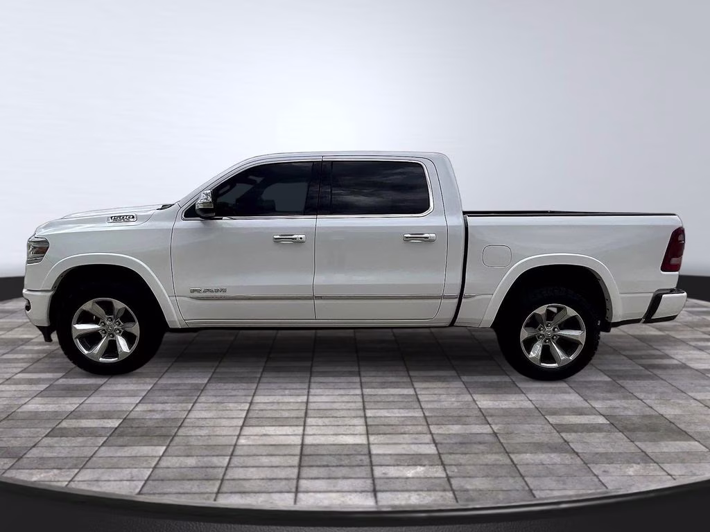2020 Ivory White Tri-Coat Pearlcoat Ram 1500 Limited 4X4 Truck