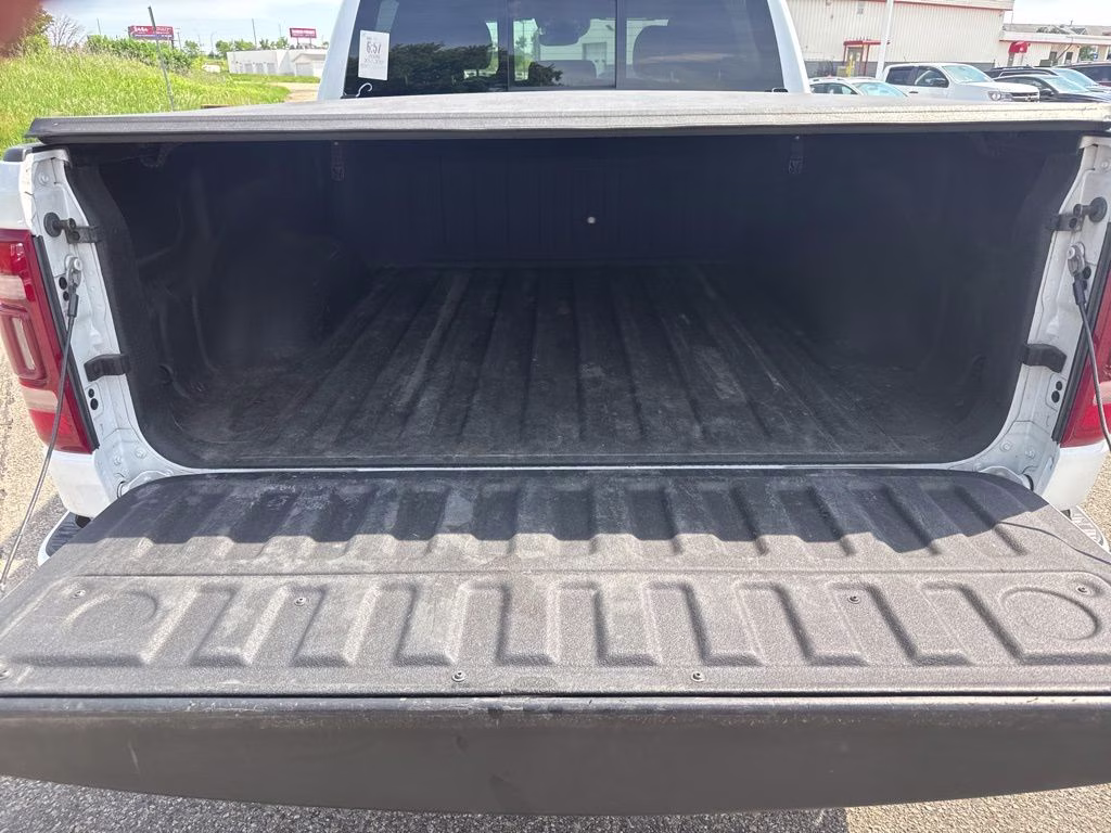 2020 Ivory White Tri-Coat Pearlcoat Ram 1500 Limited 4X4 Truck