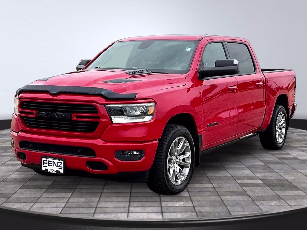 2019 Flame Red Clearcoat Ram 1500 Rebel 4X4 Truck