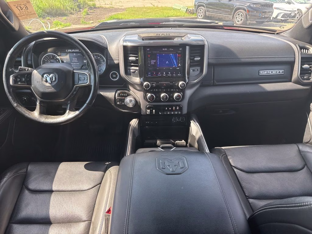 2019 Flame Red Clearcoat Ram 1500 Rebel 4X4 Truck
