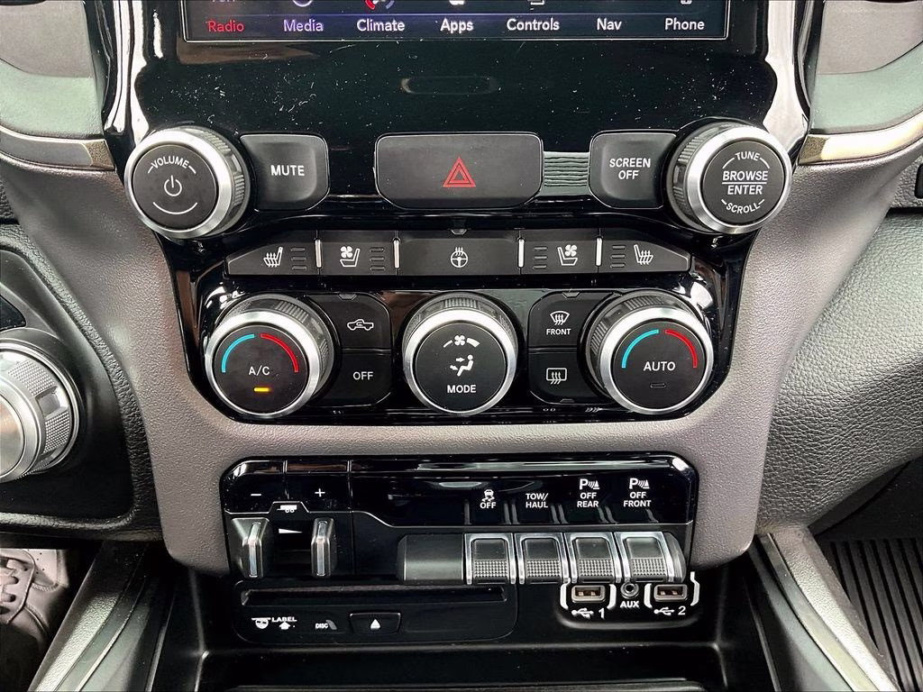 2019 Flame Red Clearcoat Ram 1500 Rebel 4X4 Truck