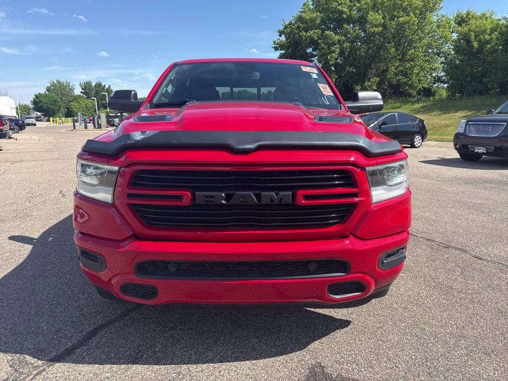 2019 Flame Red Clearcoat Ram 1500 Rebel 4X4 Truck