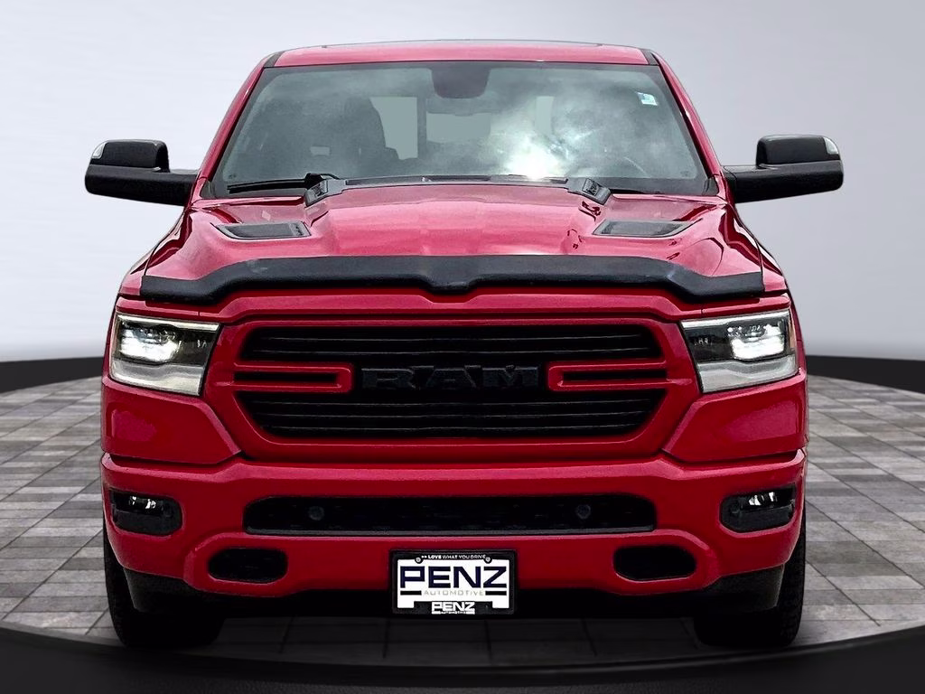 2019 Flame Red Clearcoat Ram 1500 Rebel 4X4 Truck