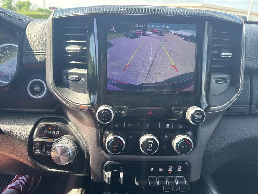 2019 Flame Red Clearcoat Ram 1500 Rebel 4X4 Truck
