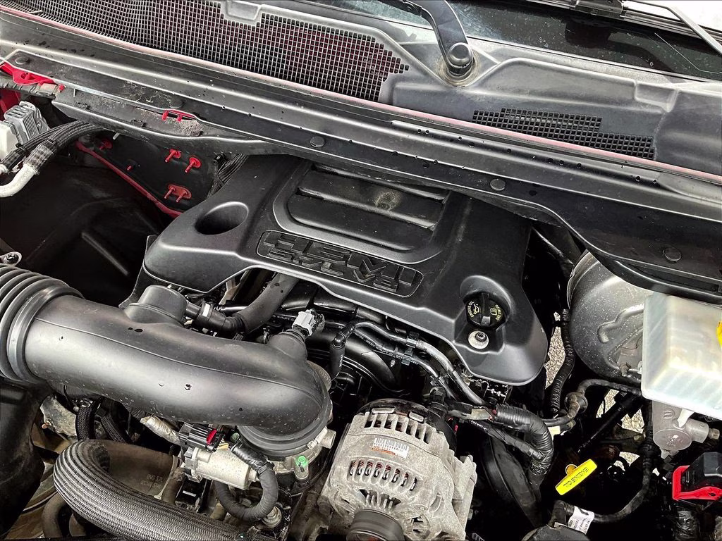 2019 Flame Red Clearcoat Ram 1500 Rebel 4X4 Truck