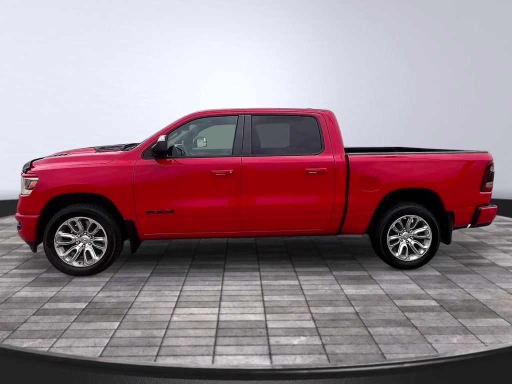 2019 Flame Red Clearcoat Ram 1500 Rebel 4X4 Truck