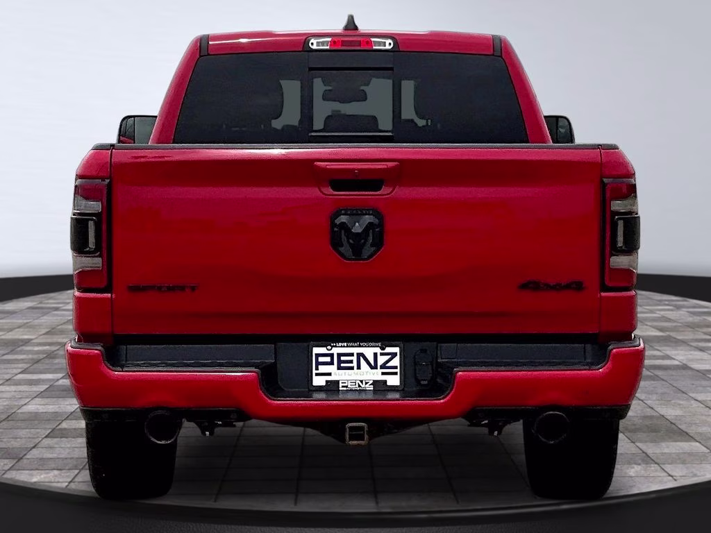 2019 Flame Red Clearcoat Ram 1500 Rebel 4X4 Truck