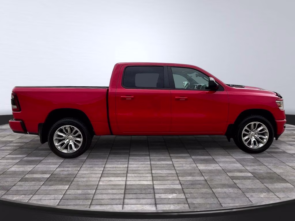 2019 Flame Red Clearcoat Ram 1500 Rebel 4X4 Truck