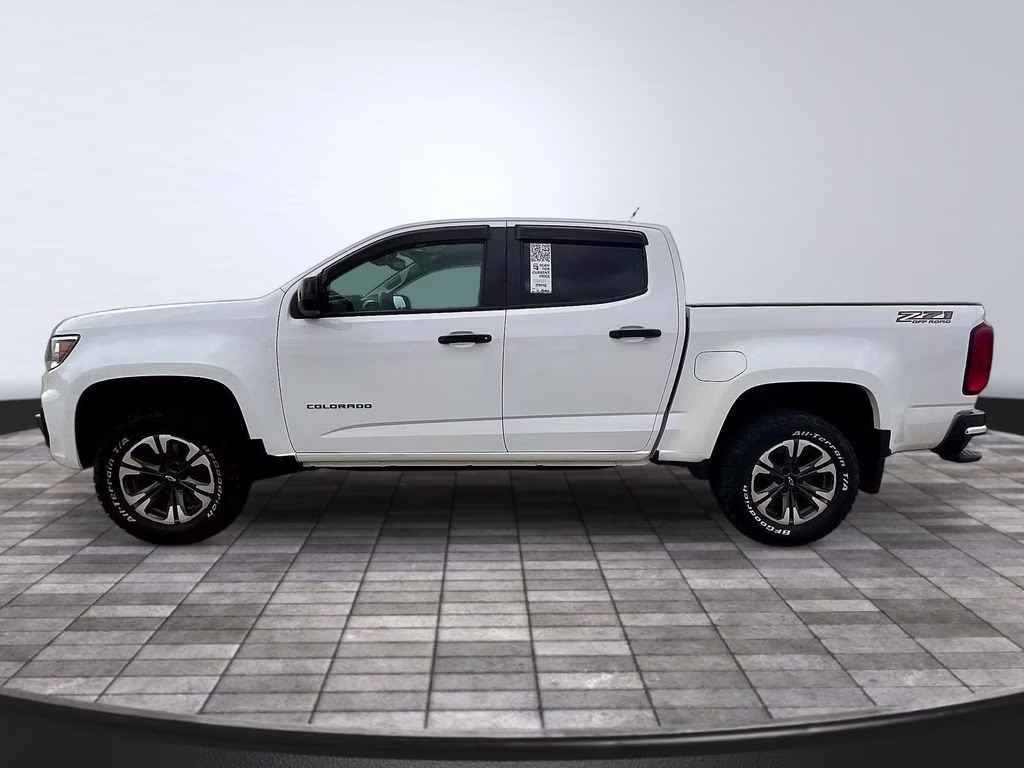 2022 Summit White Chevrolet Colorado Z71 4X4 Truck