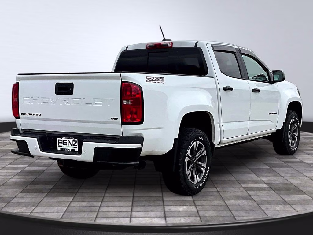 2022 Summit White Chevrolet Colorado Z71 4X4 Truck
