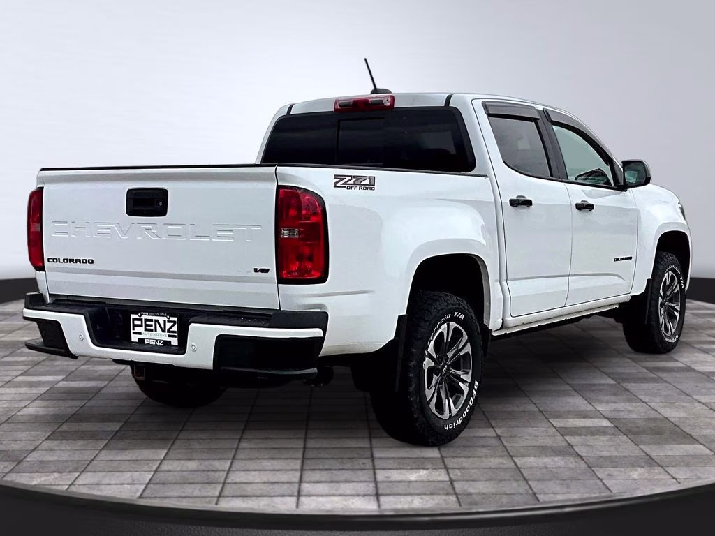 2022 Summit White Chevrolet Colorado Z71 4X4 Truck