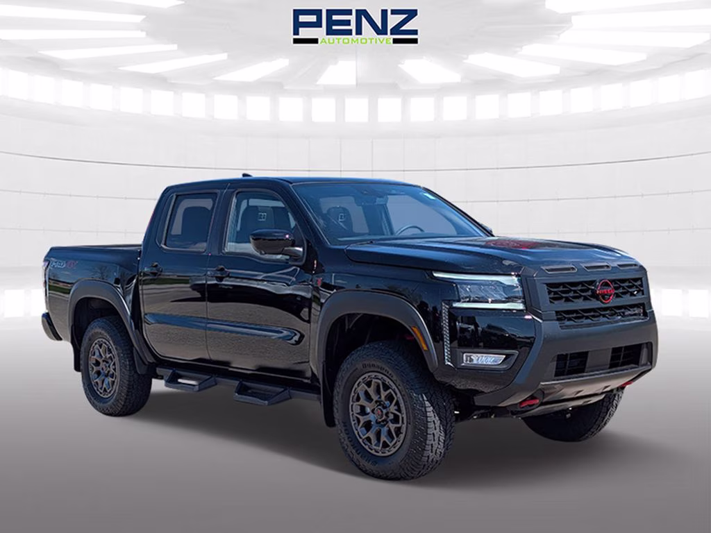 2026 Super Black Nissan Frontier PRO-4X 4X4 Truck