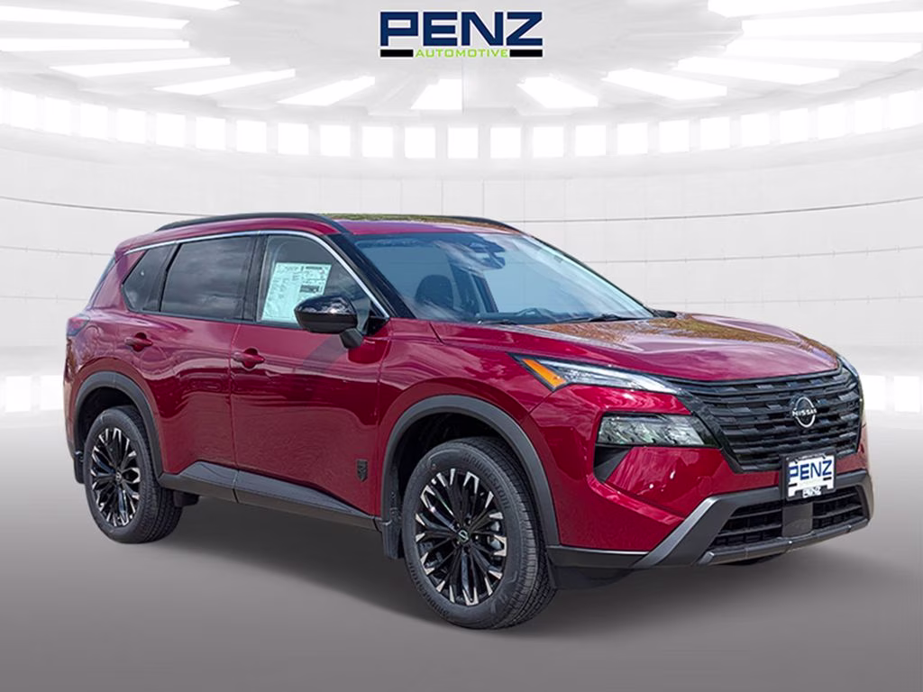 2026 Scarlet Ember Tintcoat Nissan Rogue Dark Armor AWD SUV