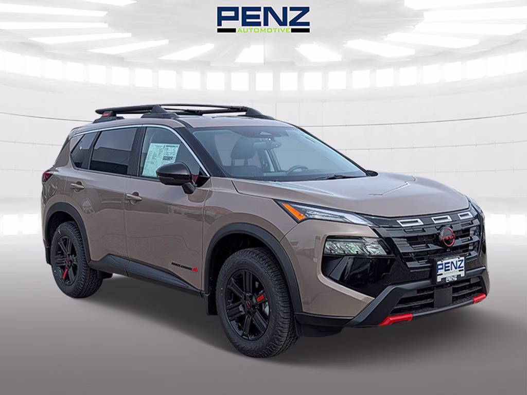 2026 Baja Storm Metallic Nissan Rogue Rock Creek AWD SUV