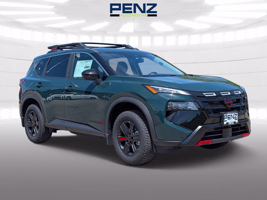 2026 Obsidian Green Nissan Rogue Rock Creek AWD SUV
