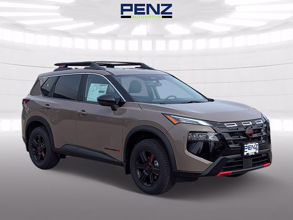 2026 Baja Storm Metallic Nissan Rogue Rock Creek AWD SUV