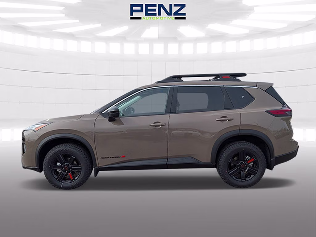 2026 Baja Storm Metallic Nissan Rogue Rock Creek AWD SUV