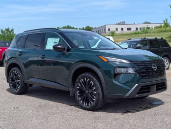2026 Obsidian Green Nissan Rogue Dark Armor AWD SUV