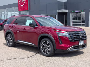 2026 Scarlet Ember Tintcoat Nissan Pathfinder Platinum 4X4 SUV