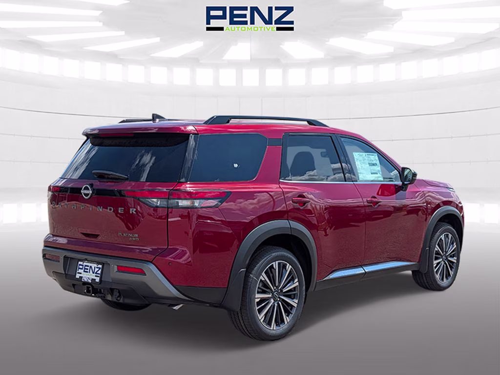 2026 Scarlet Ember Tintcoat Nissan Pathfinder Platinum 4X4 SUV
