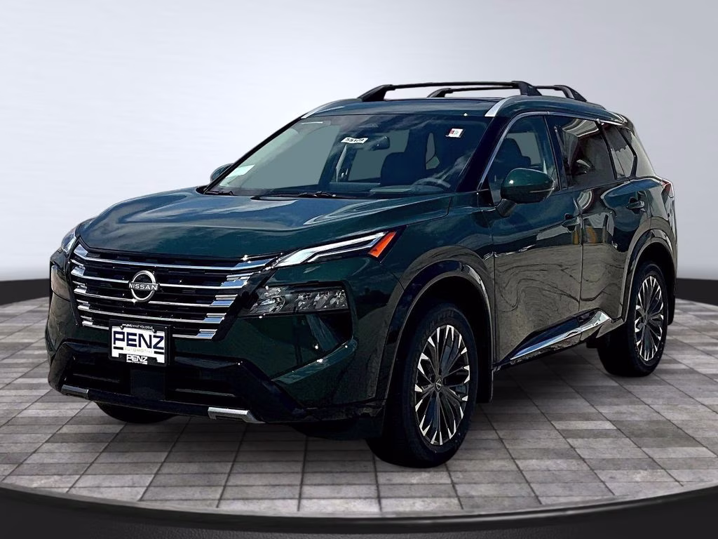 2026 Obsidian Green Nissan Rogue Platinum AWD SUV