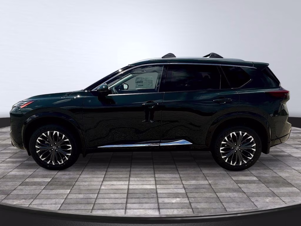 2026 Obsidian Green Nissan Rogue Platinum AWD SUV