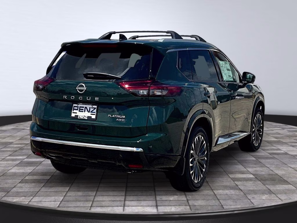 2026 Obsidian Green Nissan Rogue Platinum AWD SUV