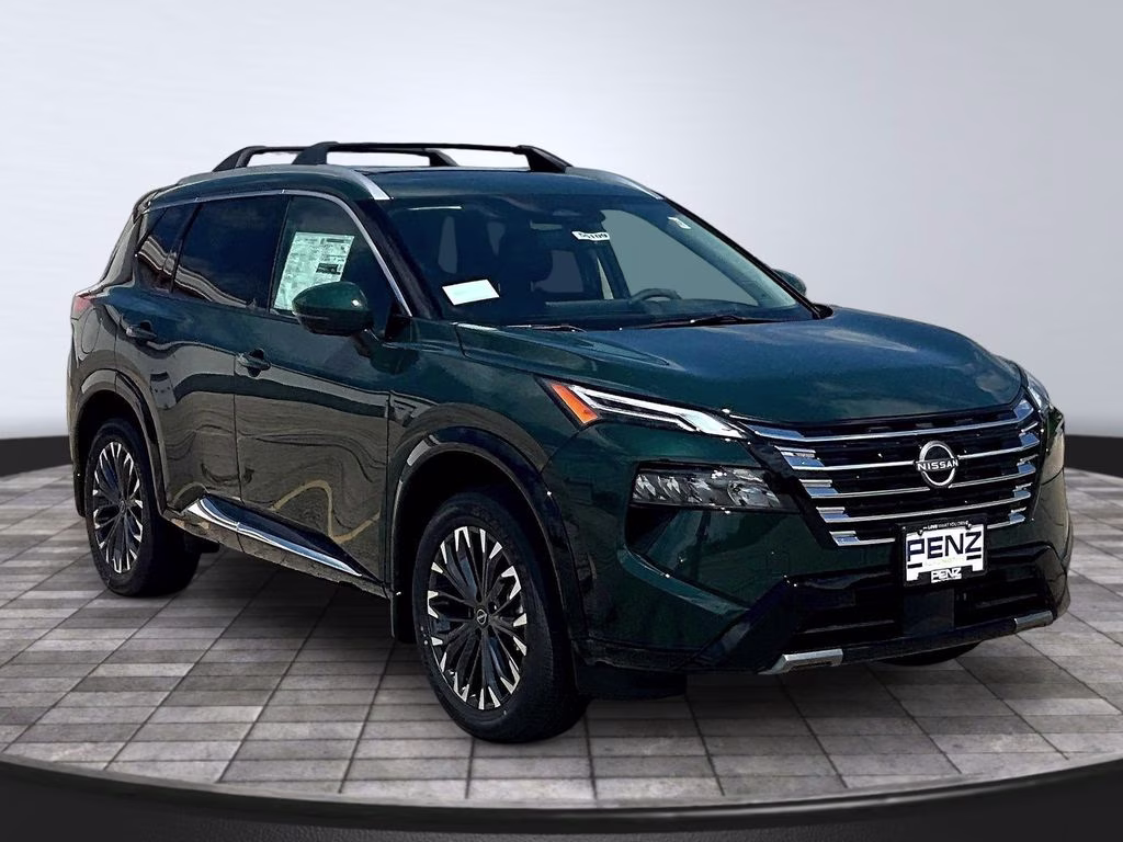 2026 Obsidian Green Nissan Rogue Platinum AWD SUV