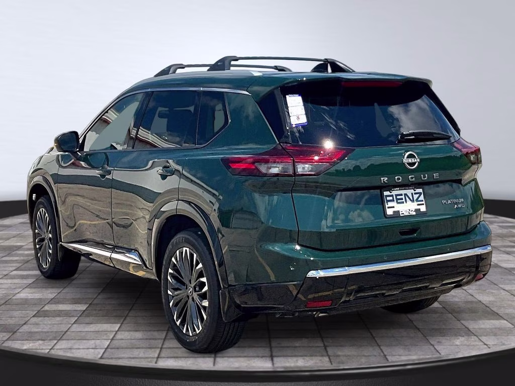 2026 Obsidian Green Nissan Rogue Platinum AWD SUV